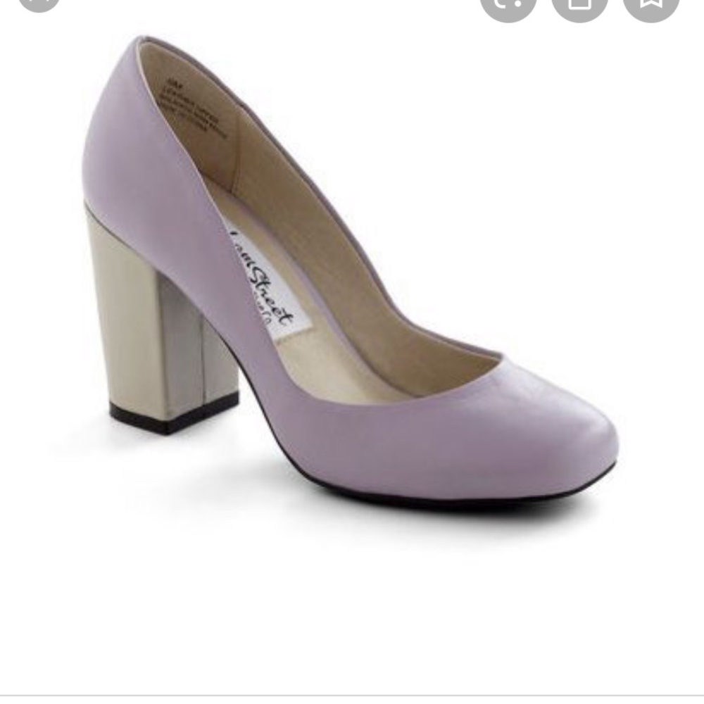 Bundle 3 for $30 graham Street ModCloth “Lorena” blue/silver heels 7.5 - Picture 2 of 8